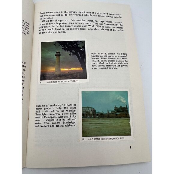 American Geographical Society Gulf South Central States Book Know Your America - Picture 6 of 8